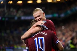 Haaland sumbang lima gol, Norwegia hancurkan Moldova 11-1