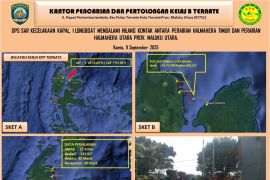 Kamis, Long boat bawa 10 penumpang hilang kontak di perairan Halmahera