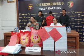 Polda Kalteng tangkap pelaku pemalsuan beras