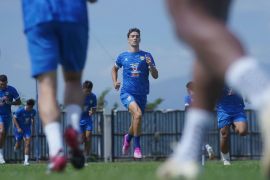 Federico Barba sudah kembali berlatih bersama Persib Bandung