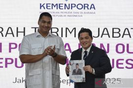 Sertijab kepemimpinan Menpora