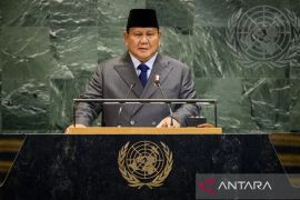 Mikrofon Prabowo mati saat pidato di PBB, Kemlu: Karena batas waktu
