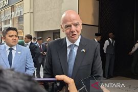 Prabowo-Infantino bahas penguatan kolaborasi Indonesia-FIFA