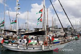 Global Sumud Flotilla diganggu drone saat berlayar ke Gaza