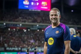 Kalah di Liga Champions, Flick akui Barcelona belum selevel dengan PSG