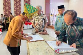 Kemendisdakmen-Pemprov Sulteng perkuat pengawasan Bahasa Indonesia