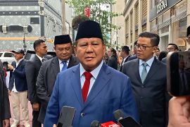 Prabowo: Perdamaian Palestina terwujud jika keamanan Israel terjamin