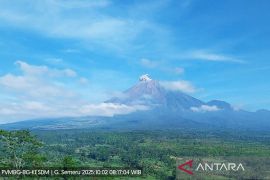 Gunung Semeru kembali erupsi Kamis pagi, tinggi letusan 600 meter