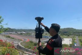 Polri halau drone terbang liar di MotoGP Mandalika