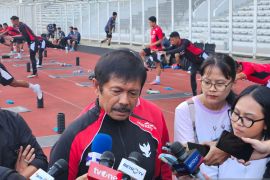 Timnas U23 untuk SEA Games latihan perdana Jumat