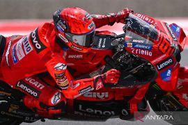 Marc Marquez minta maaf terkait manuvernya ke Alex Rins