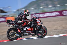 Bezzecchi lampaui rekor catatan waktu tercepat Martin di GP Indonesia