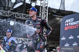 Bezzecchi menangi Sprint MotoGP Australia, beruntun setelah Mandalika