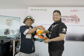 Lelang barang niaga eksklusif MotoGP Mandalika 2025 raup Rp63 juta