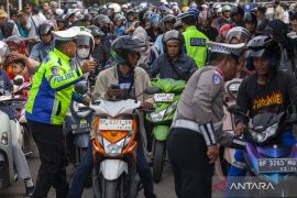 Razia kendaraan bermotor di Batam