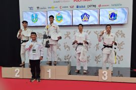 Diki Hartato sumbang emas pertama Sumut di PON Bela Diri Kudus