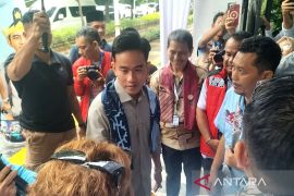 Gibran berterima kasih kepada relawan karena selalu mendapat dukungan