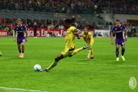 AC Milan kalahkan Fiorentina 2-1 berkat gol Rafael Leao