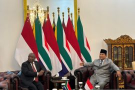 Prabowo tawarkan kopi ke Presiden Afsel, awali pertemuan tatap muka‎