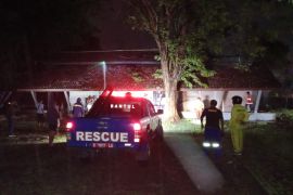 Sembilan armada dikerahkan untuk padamkan kebakaran 14 kios di Pasar Seni Gabusan