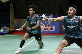 Ganda putri Apriyani Rahayu dan Siti Fadia melaju final Indonesia Master 2025