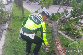 Polrestabes Palembang tangani kecelakaan tewaskan dua pengendara motor
