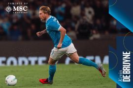 Gelandang Napoli De Bruyne cedera, absen hingga 2026