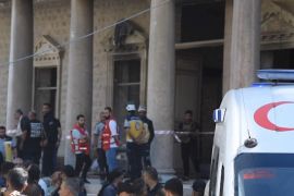 Atap gedung bersejarah Saraya di Damaskus runtuh, dua pekerja tewas