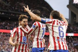 Atletico Madrid menang telak 3-0 atas Sevilla