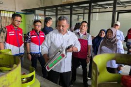 Pemkab Sleman lakukan pengecekan volume elpiji 3 kg pastikan sesuai takaran