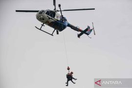 Pemprov Jawa Barat bersama Polda Jabar dan BPBD gelar simulasi tanggap bencana di Bandung