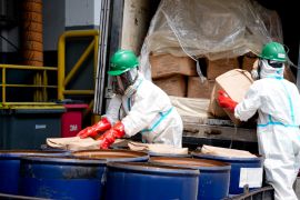 Sebanyak 5,7 ton udang terkontaminasi Cs-137 dimusnahkan untuk keamanan pangan