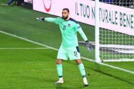 Donnarumma minta Italia tegakkan kepala meski kalah 1-4 dari Norwegia