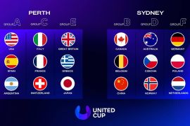 Undian United Cup 2026: 18 negara masuk enam grup