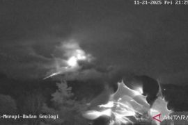 Gunung Merapi meluncurkan awan panas