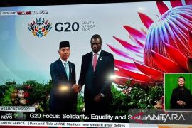 Hadiri KTT G20, Wapres Gibran disambut langsung Presiden Afrika Selatan