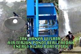 Tak hanya wisata, Air Terjun Ponot beri faedah energi hijau buat PLTPH