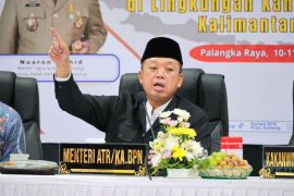 Menteri Nusron minta pelayanan pertanahan di Kanwil BPN Kalteng lebih adaptif
