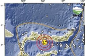 BMKG catat 249 gempa tektonik guncang Sulut sepanjang November 2025