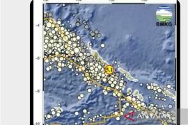 Gempa Magnitudo 5,1 mengguncang Merauke Papua Selatan