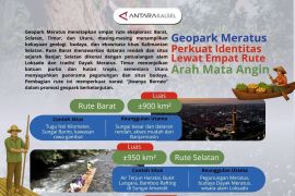 Geopark Meratus perkuat identitas lewat empat rute arah mata angin