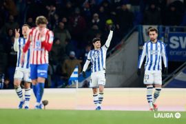Atletico Madrid berbagi poin dengan Real Sociedad usai hasil imbang 1-1