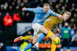 Manchester City ditahan imbang Brighton 1-1