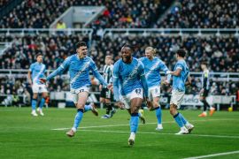 City buka semifinal leg pertama dengan kemenangan 2-0 atas Newcastle