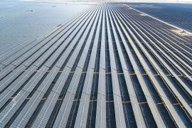 Inspirasi dari lautan surya di kawasan gurun Abu Dhabi