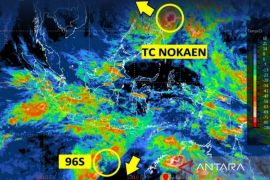 Hujan petir berpotensi landa sejumlah kota pada Selasa