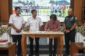 Sleman menandatangani NPHD TMMD dukung percepatan pembangunan desa