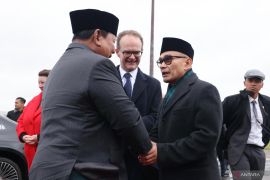 Prabowo merampungkan lawatan di Inggris, lanjut terbang ke Davos