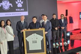 PSSI ikat kerja sama dengan Kelme untuk jersi timnas Indonesia