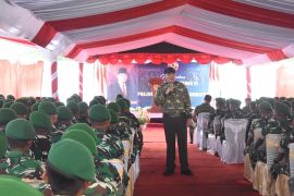 Menhan menekankan pengabdian tulus TNI kepada masyarakat perbatasan